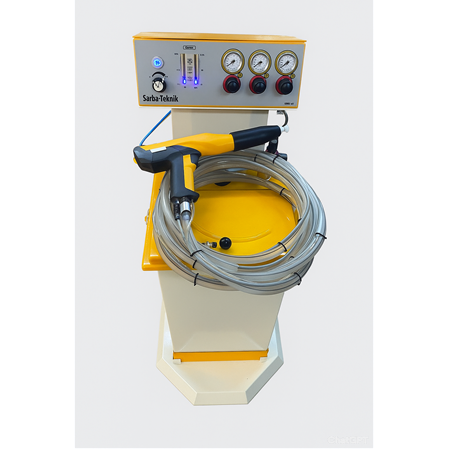 Manuel Toz Boya Makinesi Seti